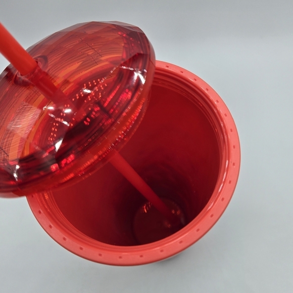 Starbucks Hearts Ombre Dome Kaleidoscope Tumbler Cold Cup 2022 Valentine's Day - Picture 5 of 7